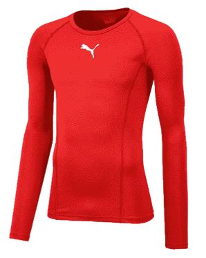 Sous-maillot ML PUMA Rouge adulte Gardien